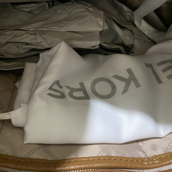 Michael kors Bedford pebbled leather tote med bag MK - Picture 8 of 16